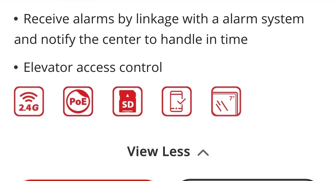Hikvision DS-KH6320-WTE1 s drziakom nove balenie - 2