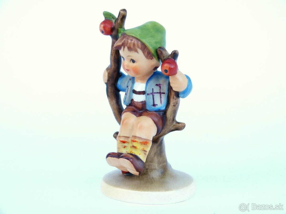 Hummel Keramická Figúrka - Chlapček na jabloni - 2