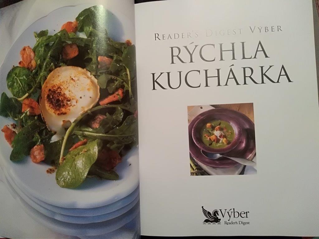 Rýchla kuchárka - 320 strán - 300 receptov - nová. - 2