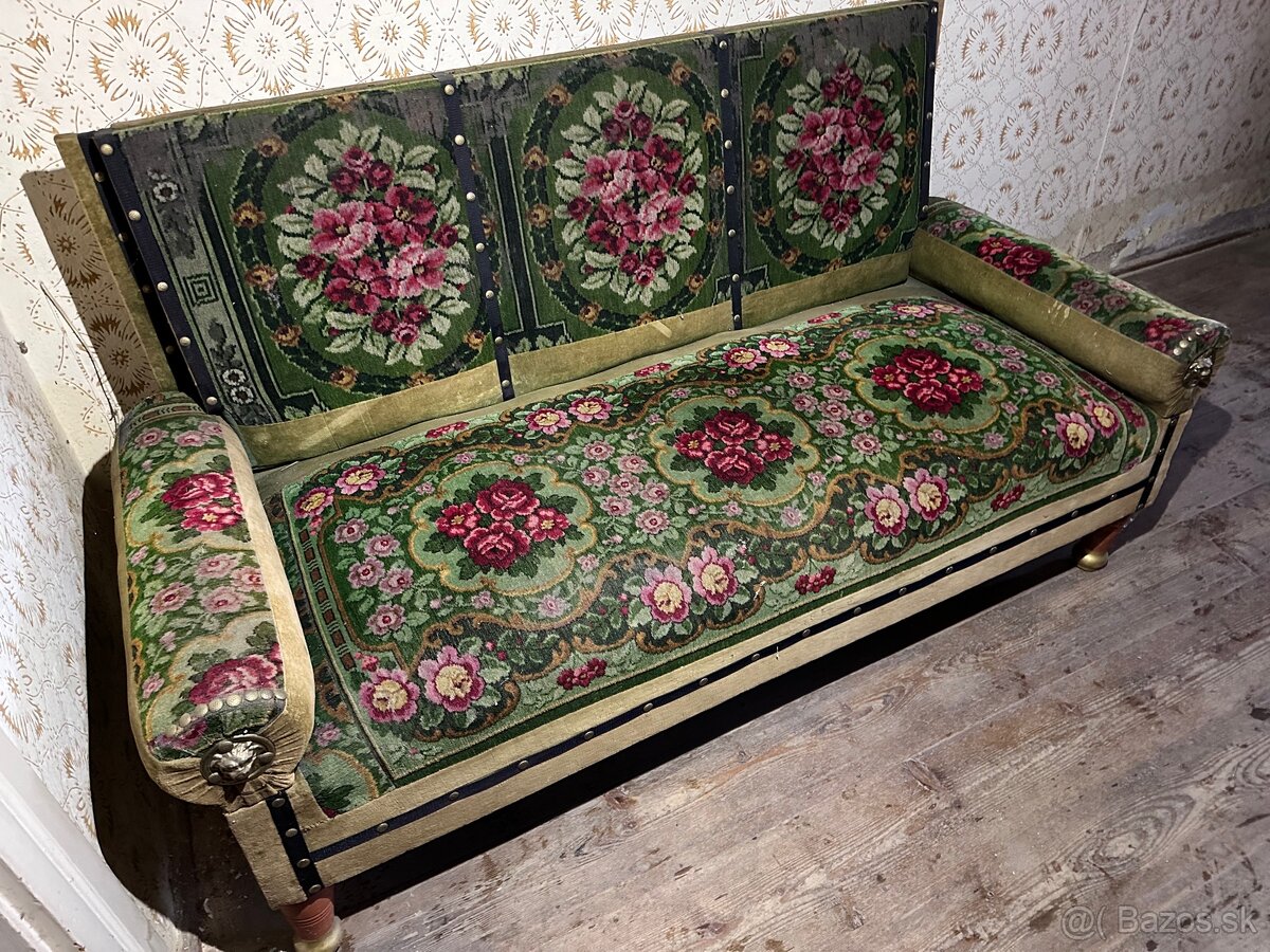 Krásny starý vintage gauč 🛋️ - 2