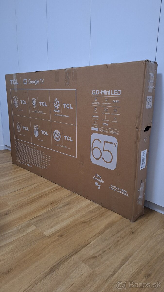 ÚPLNE NOVÝ TCL 65C6K (65") 4K Mini LED TV | záruka - 2