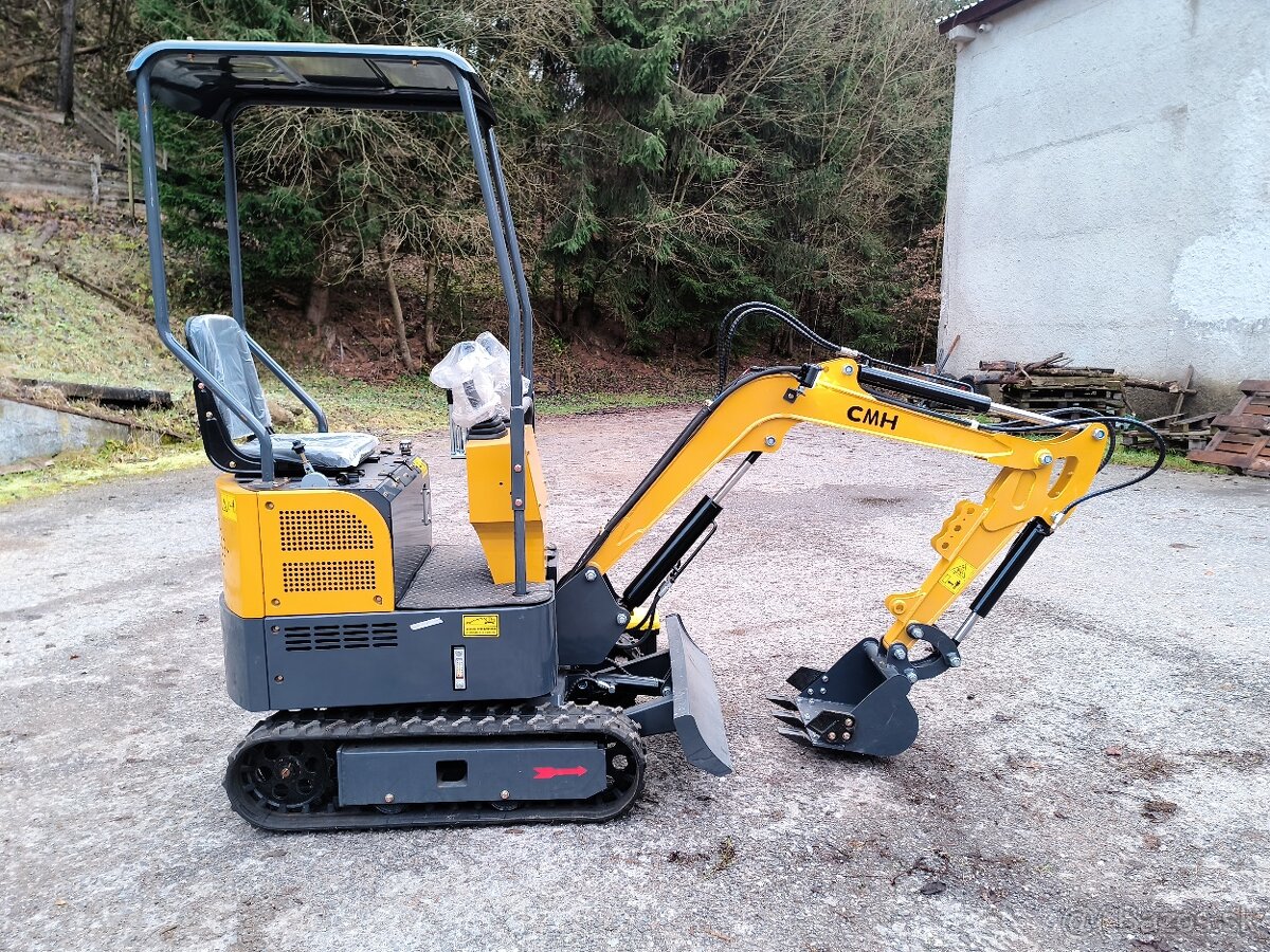 Koncim rozpredavam Bager 1000kg diesel 1 valec motor KOOP - 2