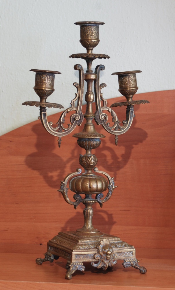 Starožitný svietnik v štýle Napoleona III. - 2
