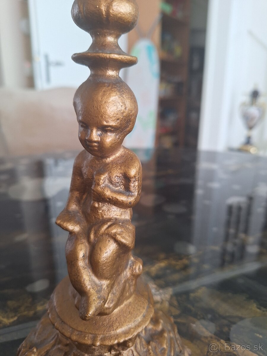 Starozitna figuralna lampa - 2