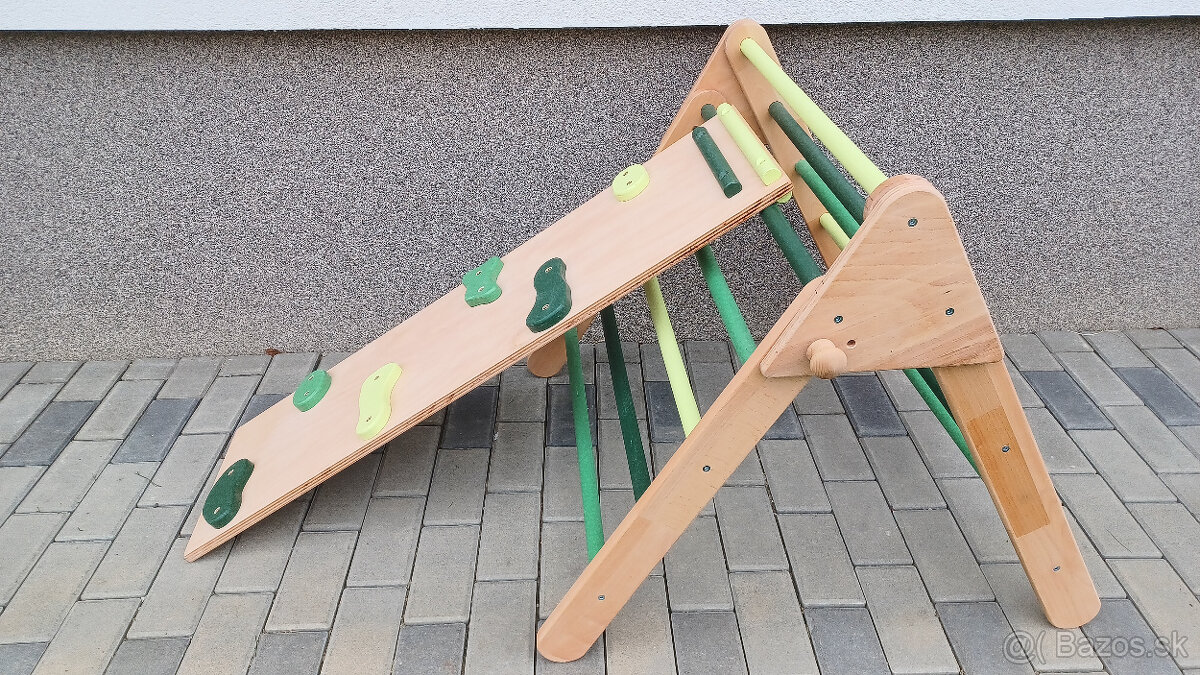 bukový Piklerovej triangel montessori - 2