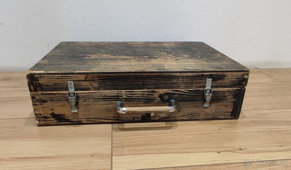 Drevený kufor - 2