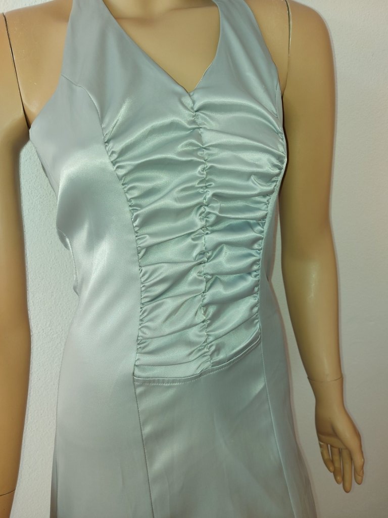 sive spoločenske šaty S - 2