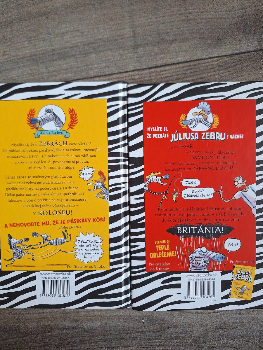 Július Zebra 2 diely ( Gary Northfield) - 2