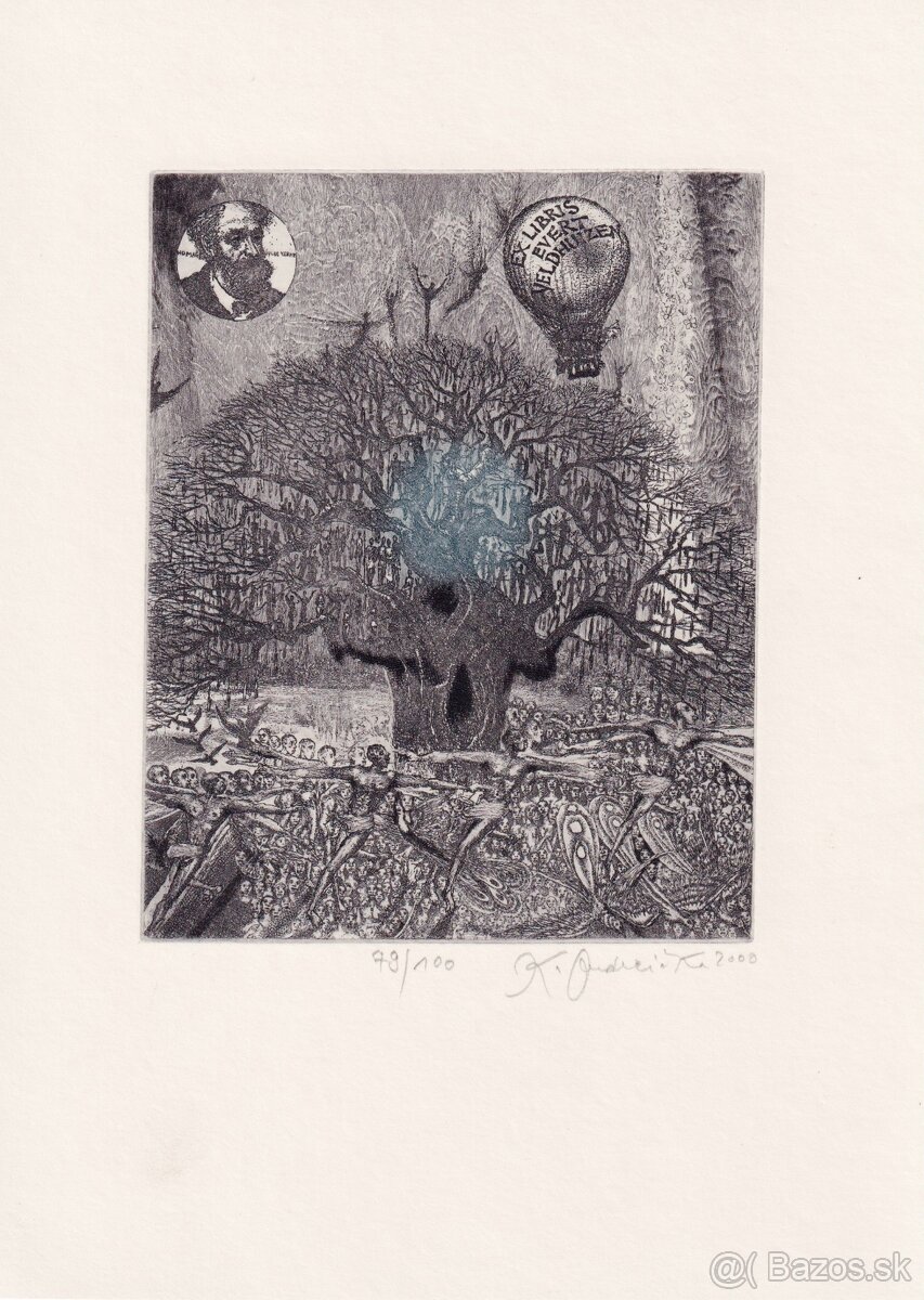 predam exlibris grafiky Karol Ondreička - 2