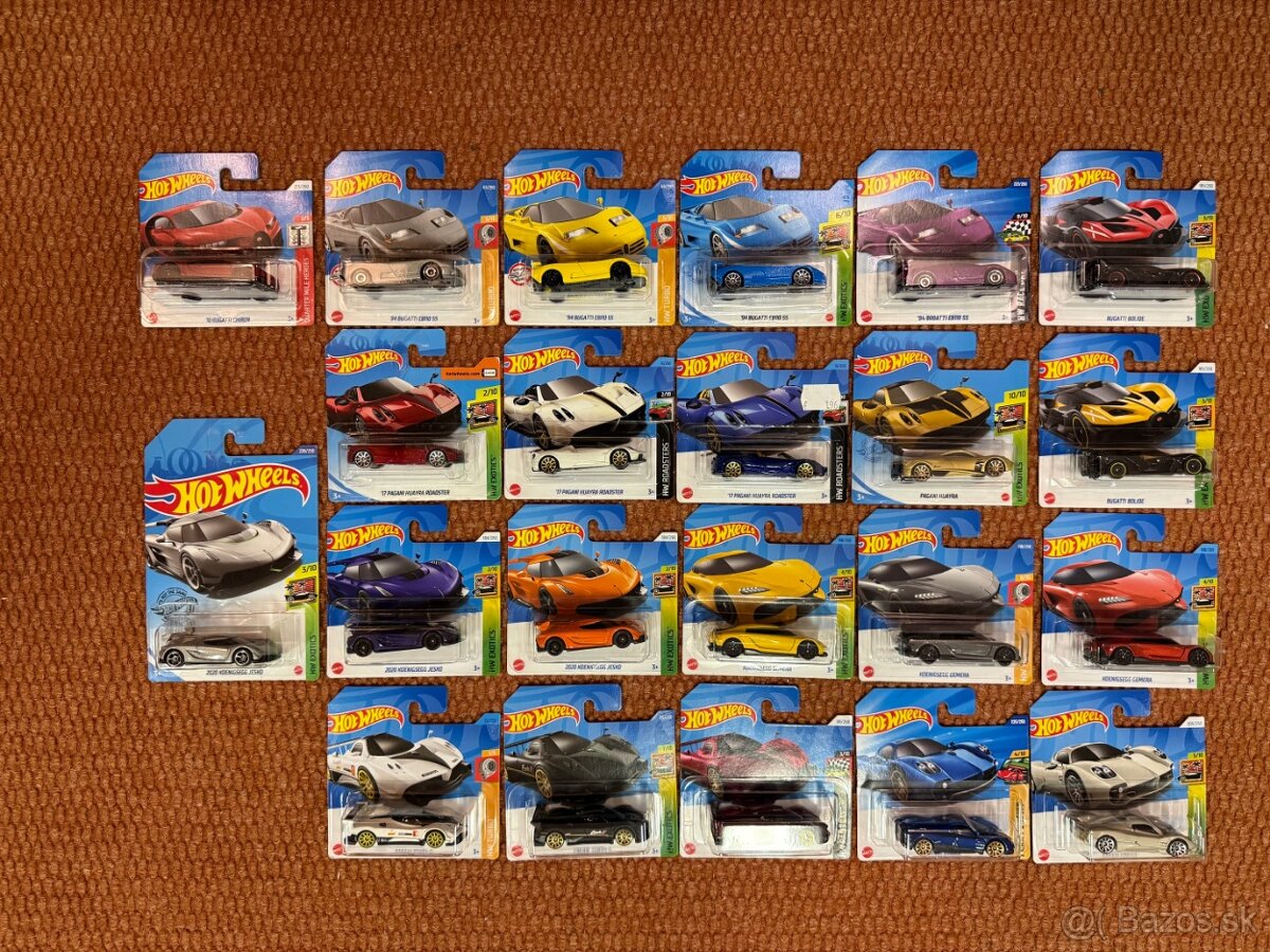 Hot Wheels - Bugatti a Pagani a Koenigsegg - 2