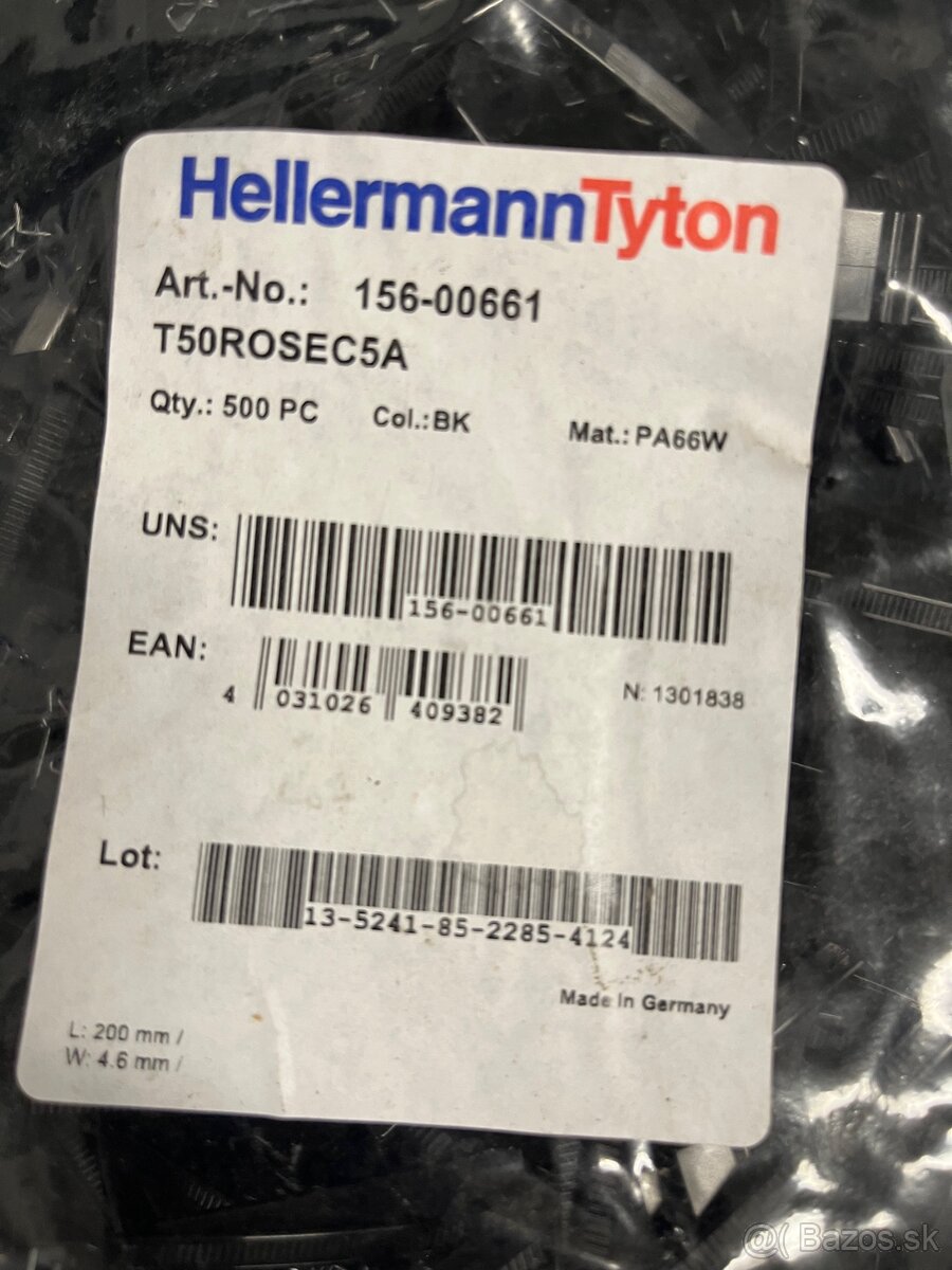 stahovacie pasky s klipom hellermannTyton - 2