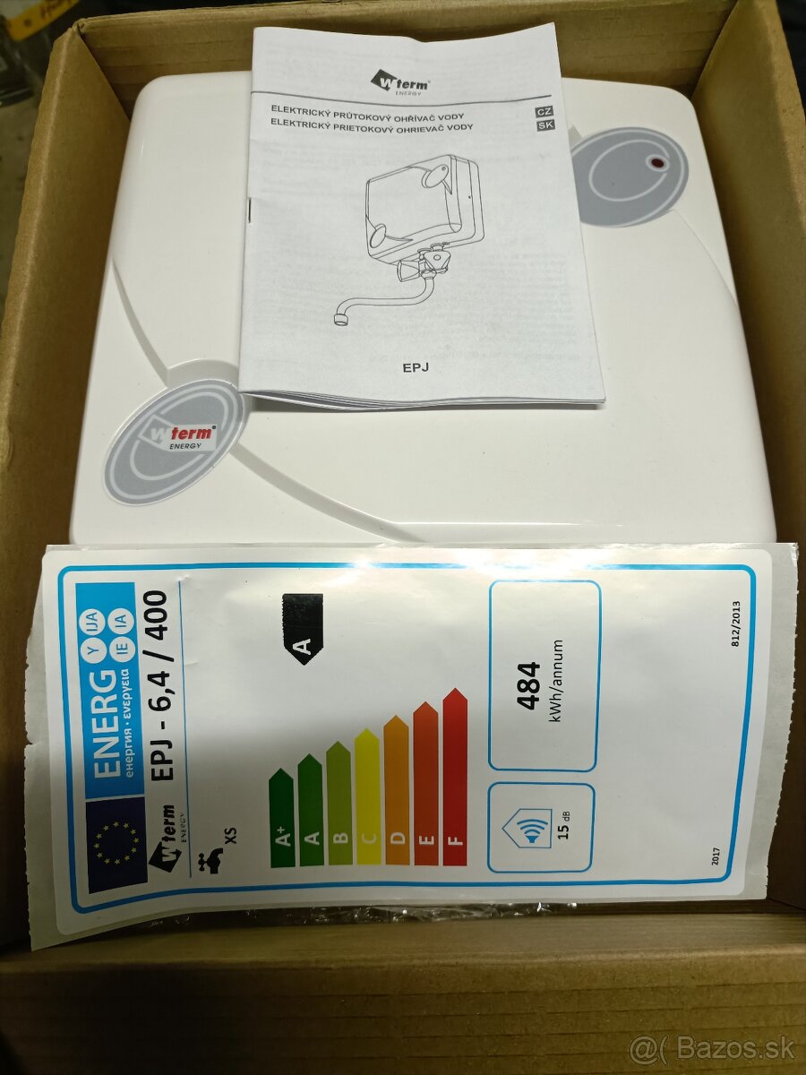 Prietokový ohrievač vody - 2