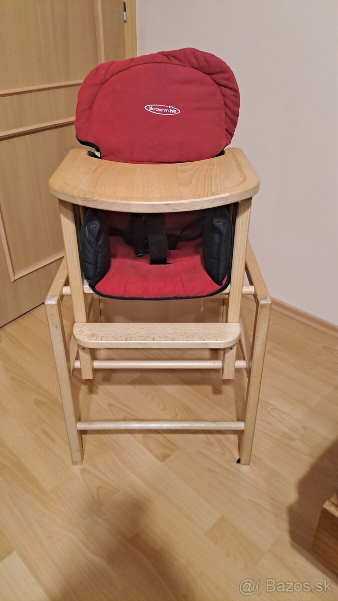 Detská jedálenska stolička 2v1 - 2