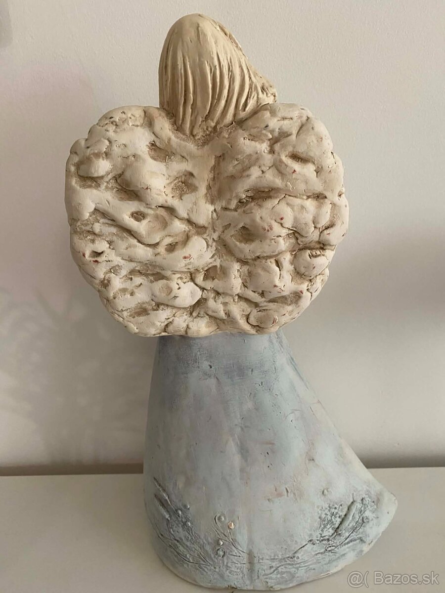 Anjel keramicka socha figurina - 2