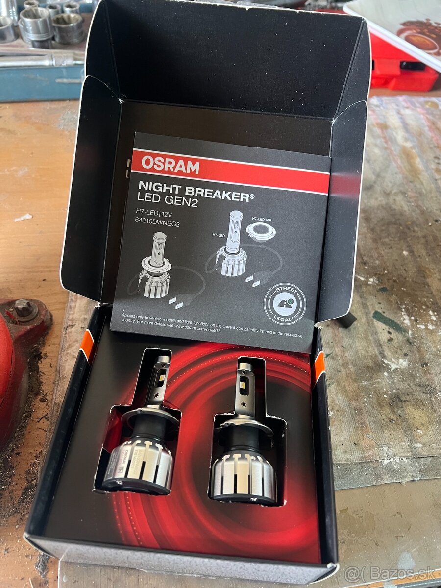 H7 - LED OSRAM NIGHT BREAKER Gen. 2 H7 - 2