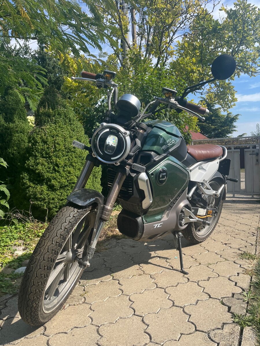 SUPER SOCO TC motocykel - 2