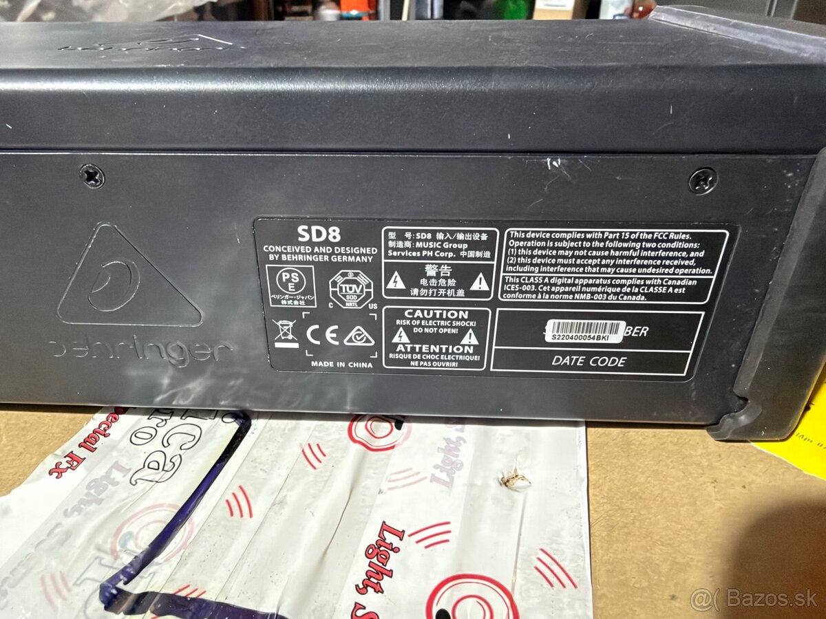 Behringer sd8 - 2