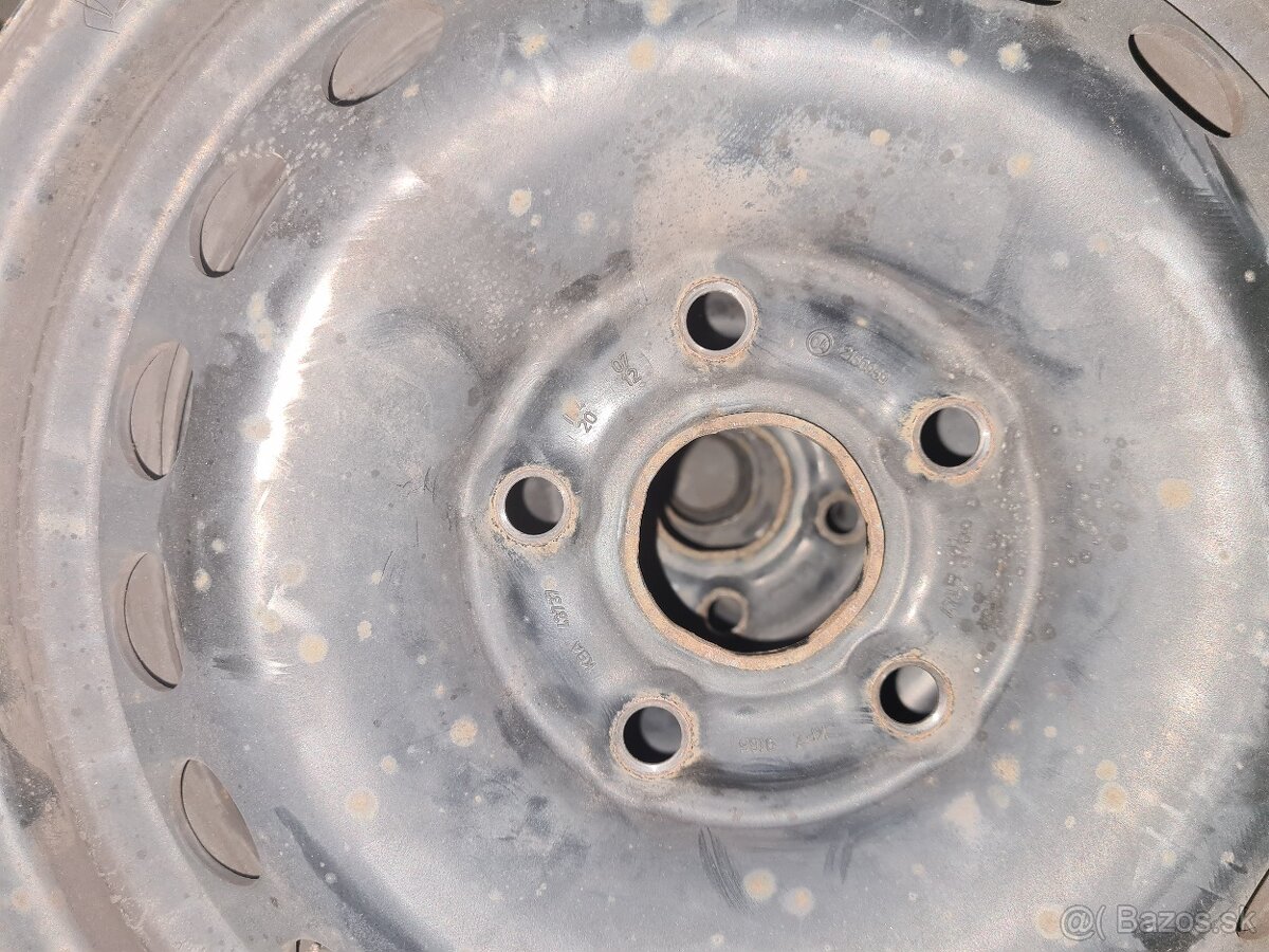 Predam plechove disky 5x112 r15 - 2