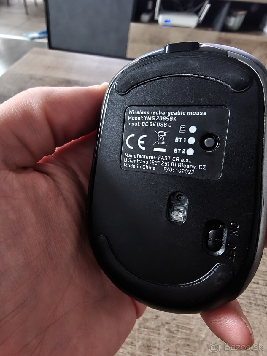 Yenkee YMS 2085BK myš - 2