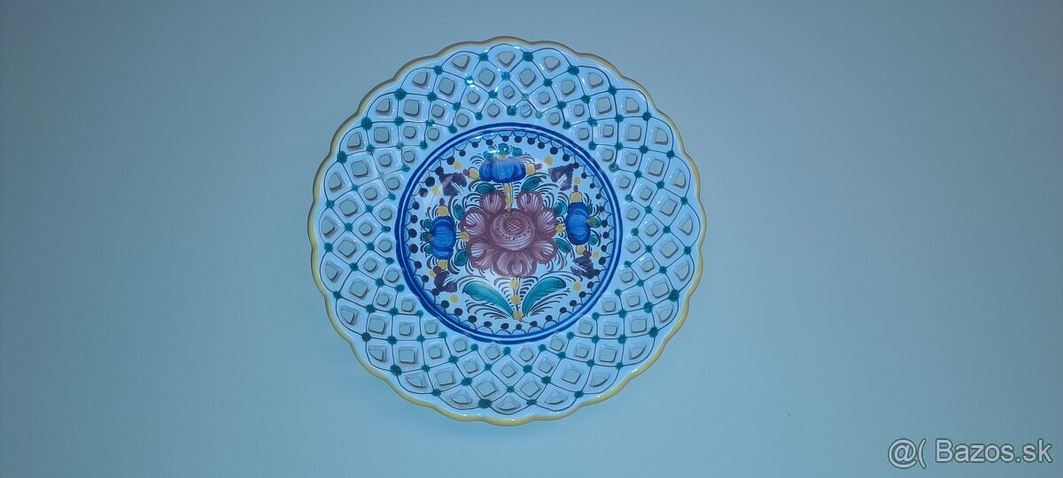 Modranska keramika 2 x tanier - 2