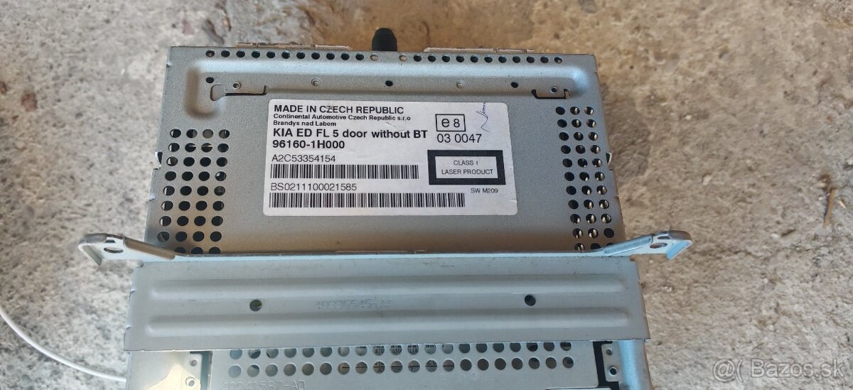 Rádio kia ceed I 1 facelift 2009-2012 - 2