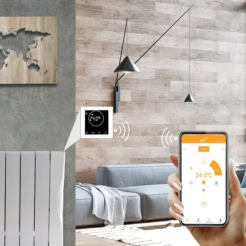 Elektrický radiátor IQ line STONE WIFI 2000 - 2