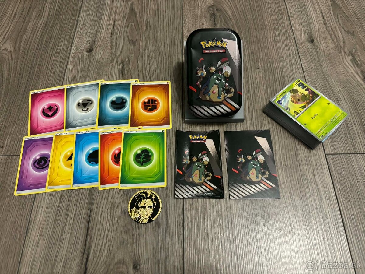 Pokémon karty White Flare + tin - 2