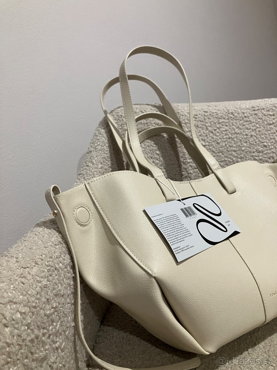 Polene Beige Medium Size Kabelka - 2
