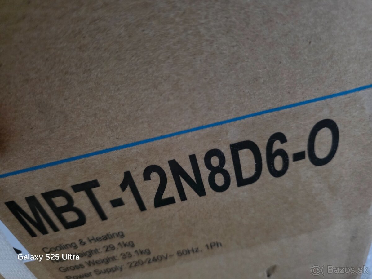 Klimatizácia Midea 3,5kw Nová zabalená - 2