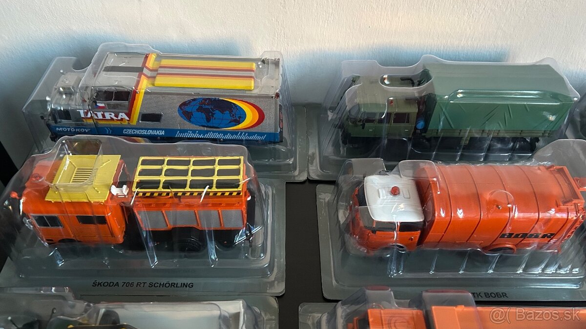 Kultové nákladiaky Tatra, Liaz, Škoda, Avia, Kamaz 1/43 Dea - 2