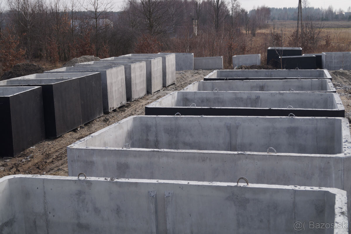 Betónová žumpa 2m3, 4m3, 5m3, 6m3, 7m3, 8m3, 10m3, 12m3, 14m - 2