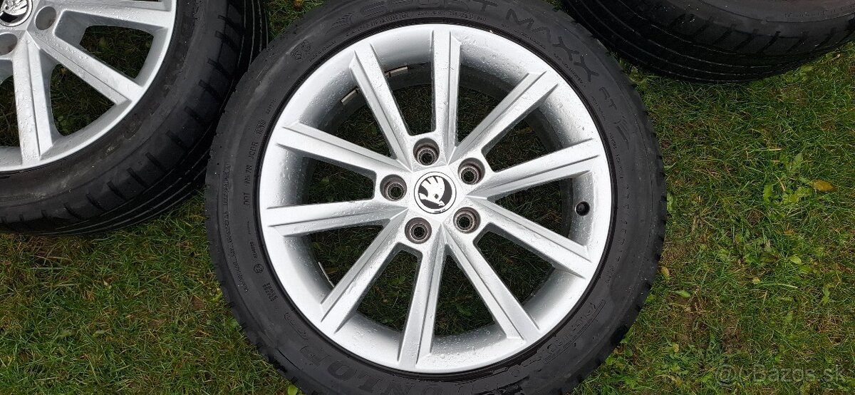 Letna sada Skoda Teron 5x112 225/45 R17 - 2