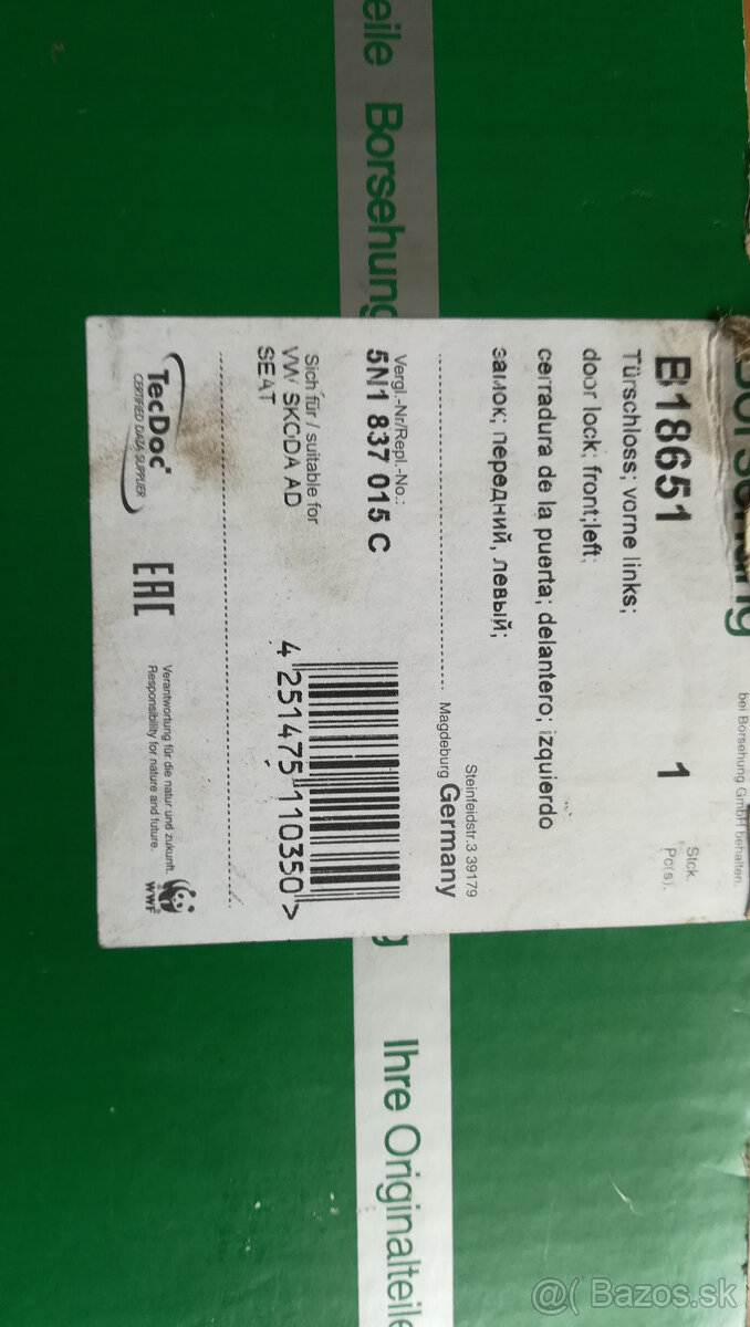 LP zamok Fabia2 Superb2, A1 - 2