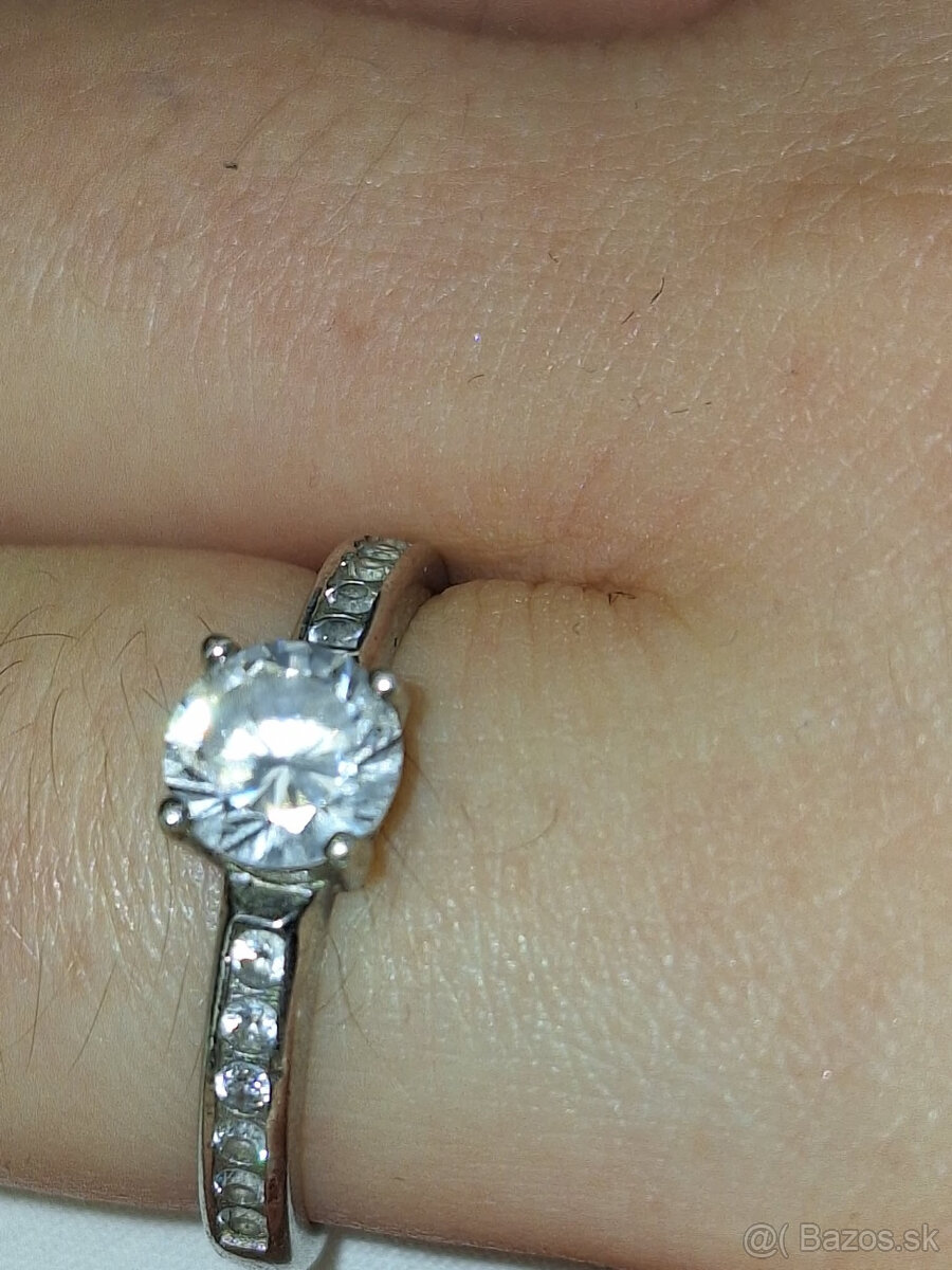 PRSTEŇ STRIEBRO - 2