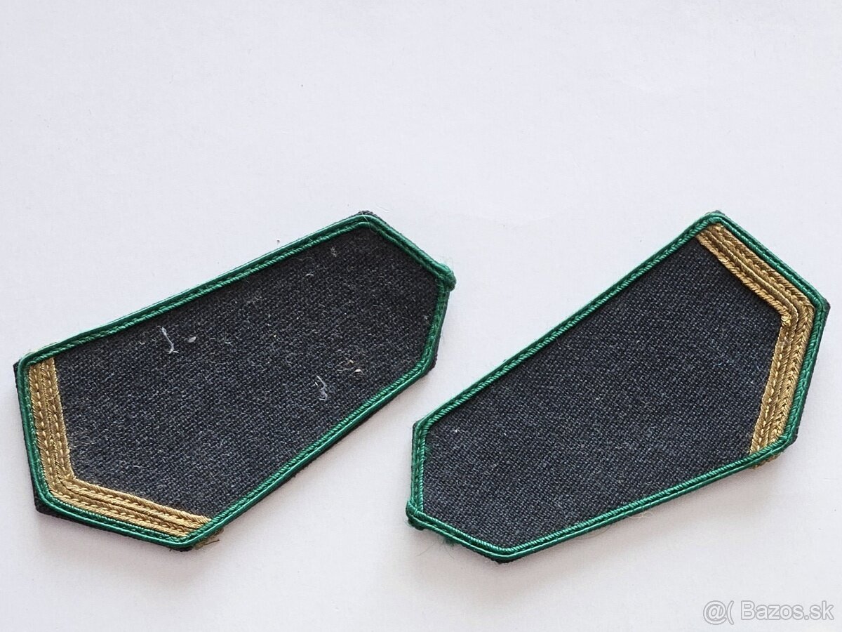 Odznaky, výložky (lesnícke, ČSLA) - 2