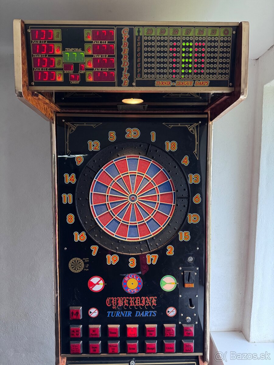 Šípkový automat, elektronicky terč na šípky - 2