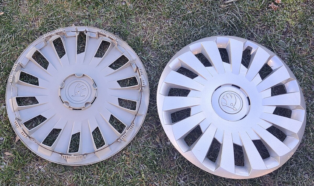 Originálne puklice R16 Octavia 3 - 2