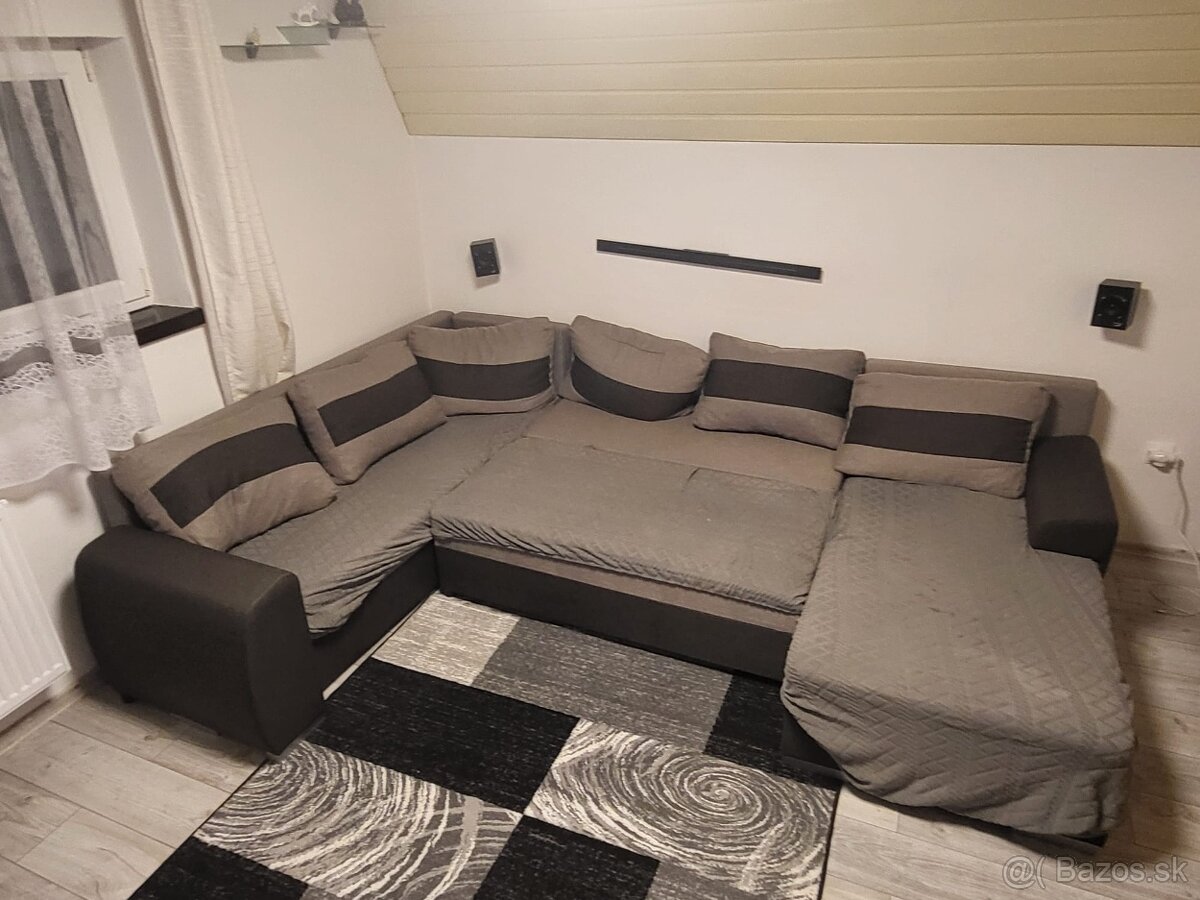 sedacia súprava Tvar písmená U - 2