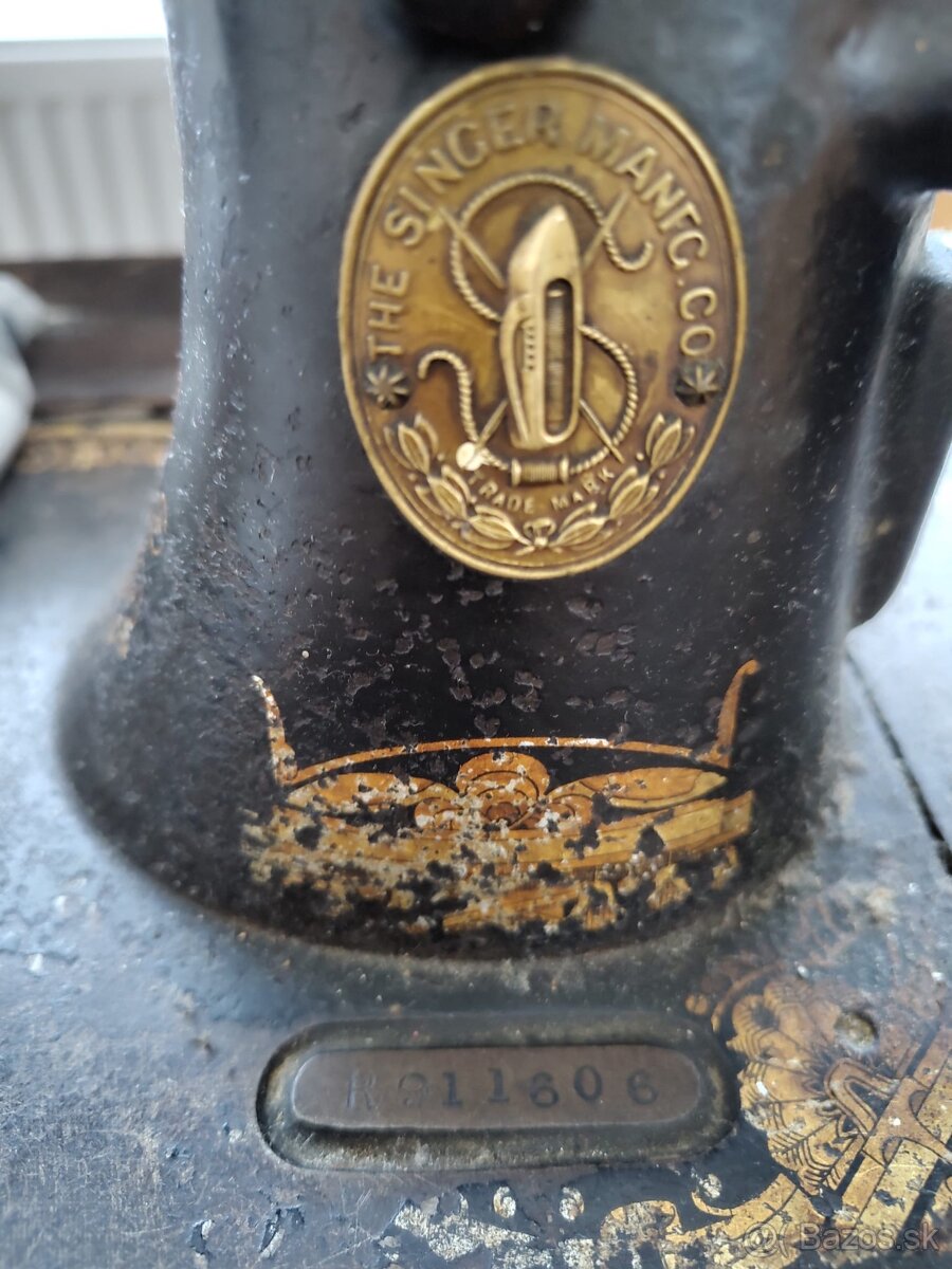 Singer stroj funkcny rok 1905 - 2