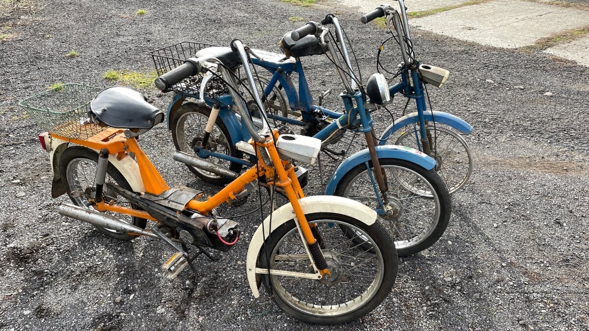 3x Babetta 207 + diely + motor - 2