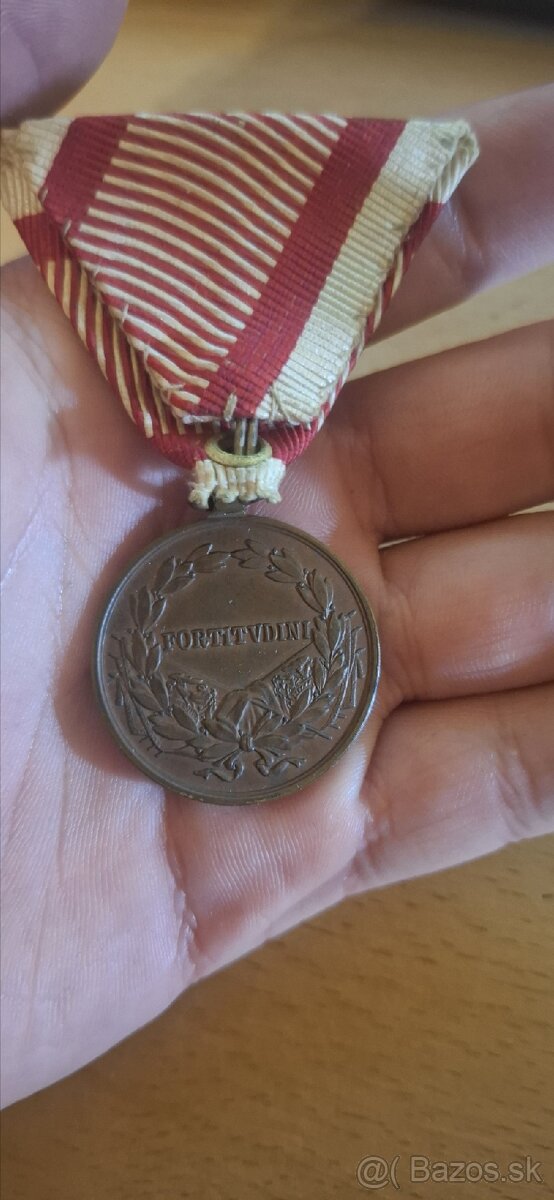 Bronzová medaila Karola I. Za statočnosť - 2