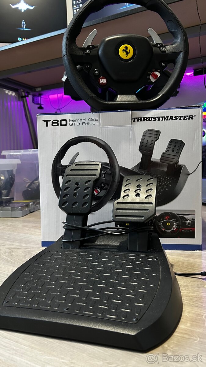 volant Thrustmaster T80 Ferrari 488 GTB Edition - 2