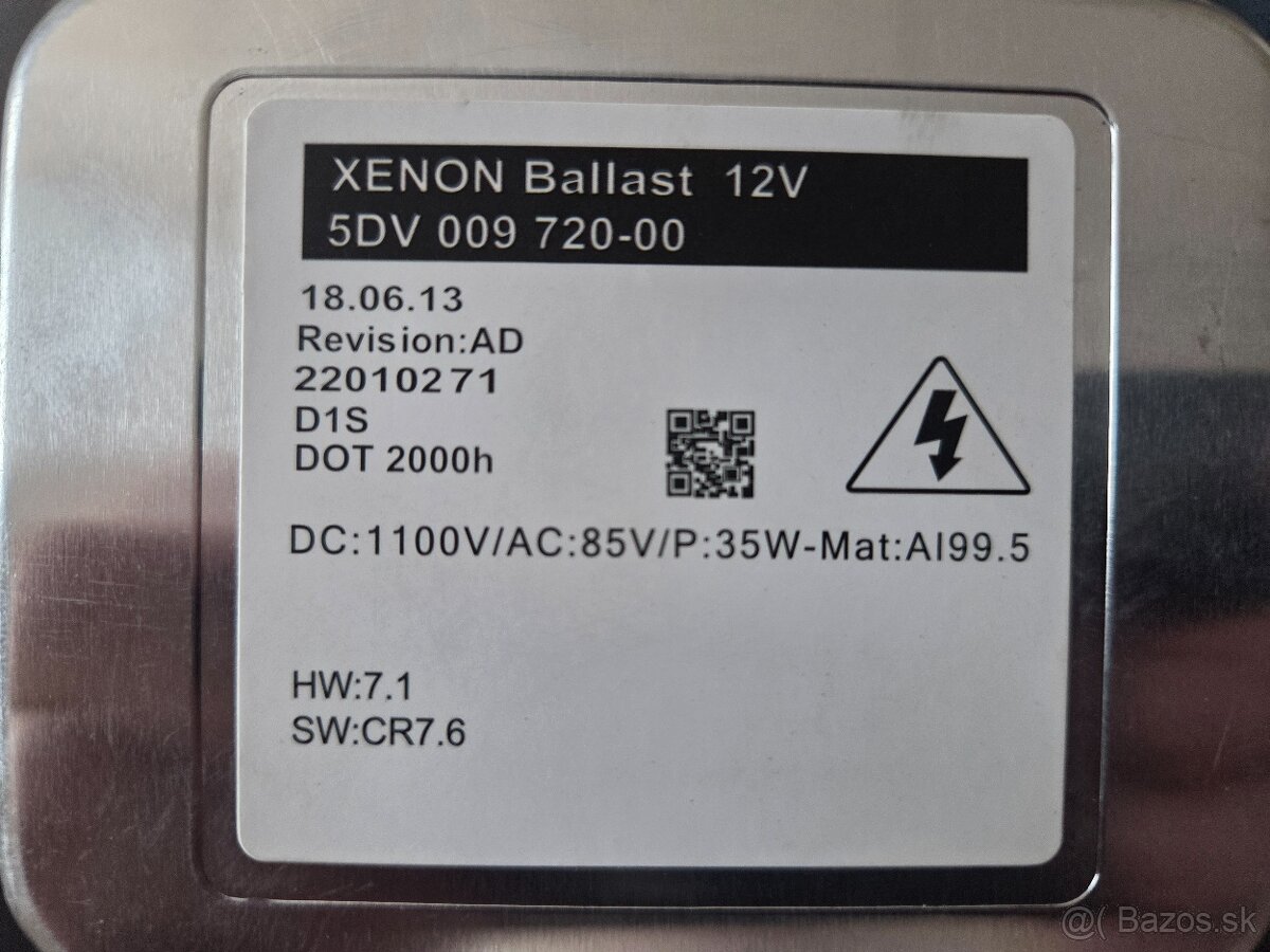 Balast Xenon 5DV 009 720-00 - 2