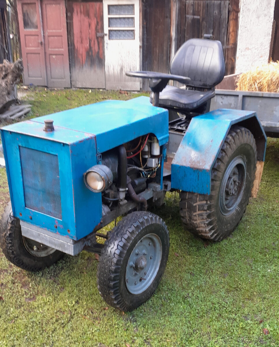 Malotraktor domácej výroby - 2