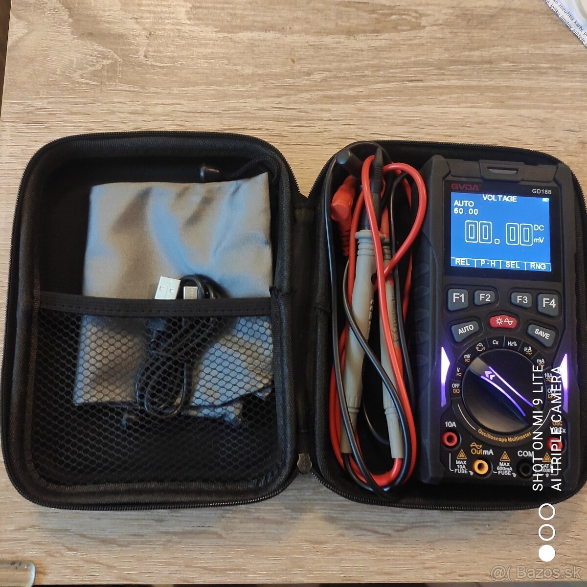 Predám nový digitálny osciloskop – multimeter GD188 - 2