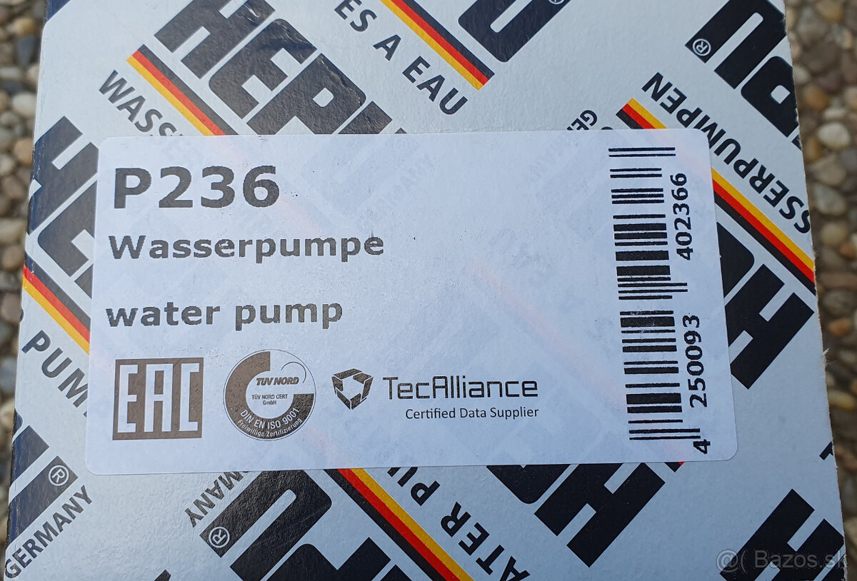 Predám vodnú pumpu Hepu P236 - 2