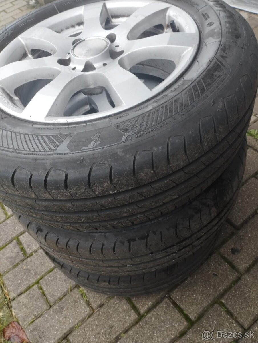 Disky a pneu R15 - Skoda Octavia II - 2