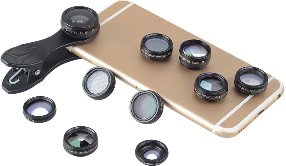Apexel sada objektivů pro smartphone, mobily 10v1 - 2