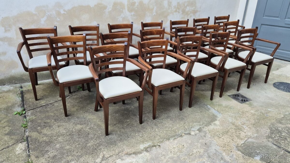 Ton židle / křesílka s novým lakem (č.37) - 2