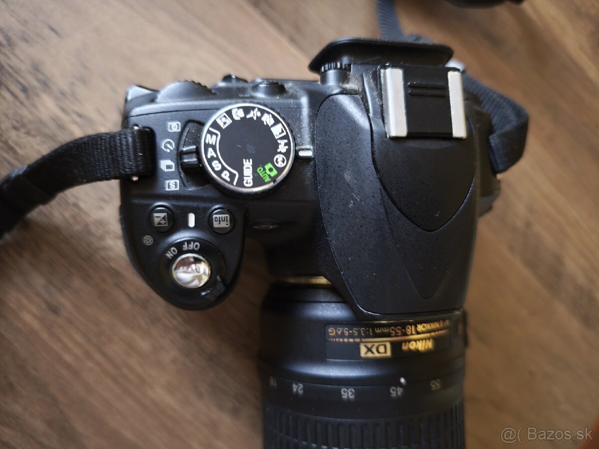 Predám zrkadlovku Nikon D 3100 - 2